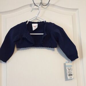 Cat & Jack 0-3 months Navy Blue Cardigan